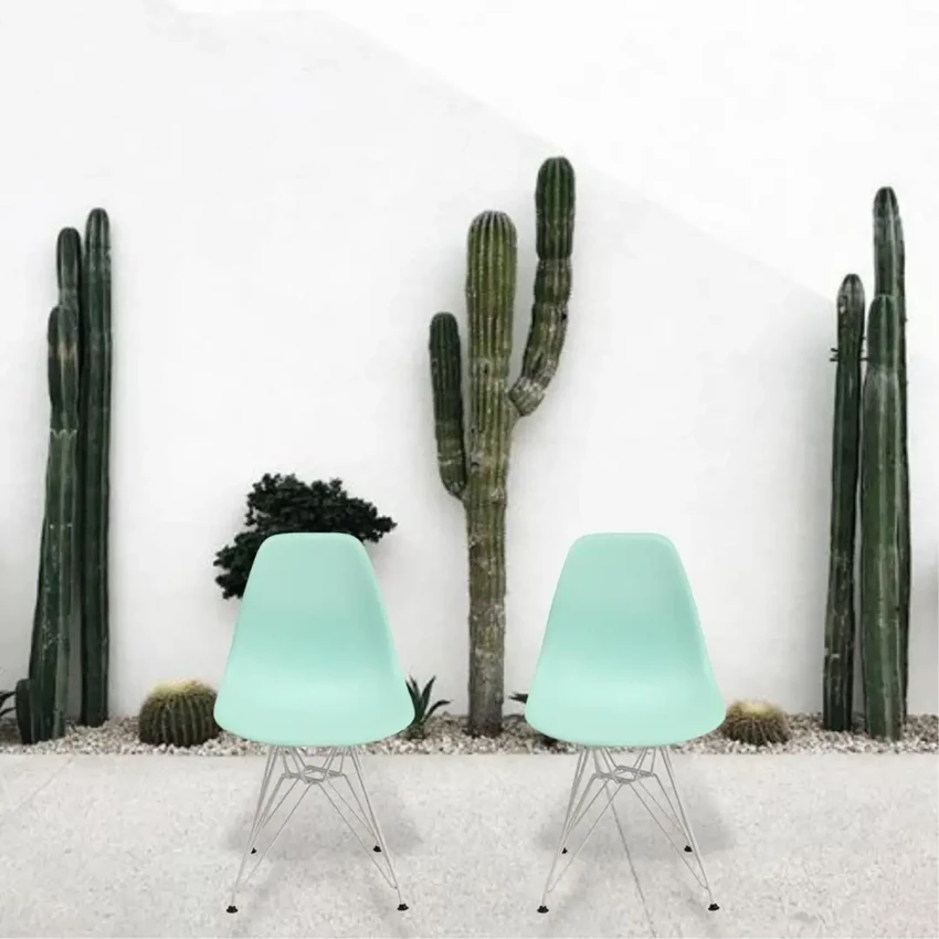 Eames Sandalye Takım - Mint- DSRW resmi